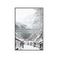 Picture of Snowy Bridge _GroupedProduct_Rectangle_Portrait_Photography _GroupedProduct_Rectangle_Portrait_Canvas_Framed_