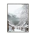 Picture of Snowy Bridge _GroupedProduct_Rectangle_Portrait_Photography _GroupedProduct_Rectangle_Portrait_Canvas_Framed_