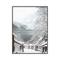 Picture of Snowy Bridge _GroupedProduct_Rectangle_Portrait_Photography _GroupedProduct_Rectangle_Portrait_Canvas_Framed_