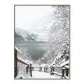 Picture of Snowy Bridge _GroupedProduct_Rectangle_Portrait_Photography _GroupedProduct_Rectangle_Portrait_Canvas_Framed_