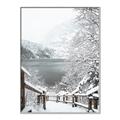 Picture of Snowy Bridge _GroupedProduct_Rectangle_Portrait_Photography _GroupedProduct_Rectangle_Portrait_Canvas_Framed_