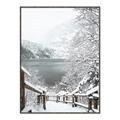 Picture of Snowy Bridge _GroupedProduct_Rectangle_Portrait_Photography _GroupedProduct_Rectangle_Portrait_Canvas_Framed_
