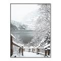 Picture of Snowy Bridge _GroupedProduct_Rectangle_Portrait_Photography _GroupedProduct_Rectangle_Portrait_Canvas_Framed_
