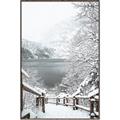 Picture of Snowy Bridge _GroupedProduct_Rectangle_Portrait_Photography _GroupedProduct_Rectangle_Portrait_Canvas_Framed_