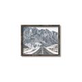 Picture of Snowy Roads _GroupedProduct_Rectangle_Landscape_Photography _GroupedProduct_Rectangle_Landscape_Canvas_Framed_