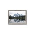 Picture of Mirror image of Mt Shuksan _GroupedProduct_Rectangle_Landscape_Photography _GroupedProduct_Rectangle_Landscape_Framed_Matted_