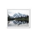 Picture of Mirror image of Mt Shuksan _GroupedProduct_Rectangle_Landscape_Photography _GroupedProduct_Rectangle_Landscape_Framed_Matted_