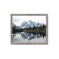 Picture of Mirror image of Mt Shuksan _GroupedProduct_Rectangle_Landscape_Photography _GroupedProduct_Rectangle_Landscape_Framed_Matted_
