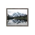 Picture of Mirror image of Mt Shuksan _GroupedProduct_Rectangle_Landscape_Photography _GroupedProduct_Rectangle_Landscape_Framed_Matted_