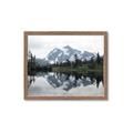 Picture of Mirror image of Mt Shuksan _GroupedProduct_Rectangle_Landscape_Photography _GroupedProduct_Rectangle_Landscape_Framed_Matted_