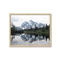 Picture of Mirror image of Mt Shuksan _GroupedProduct_Rectangle_Landscape_Photography _GroupedProduct_Rectangle_Landscape_Framed_Matted_