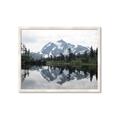 Picture of Mirror image of Mt Shuksan _GroupedProduct_Rectangle_Landscape_Photography _GroupedProduct_Rectangle_Landscape_Framed_Matted_