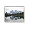 Picture of Mirror image of Mt Shuksan _GroupedProduct_Rectangle_Landscape_Photography _GroupedProduct_Rectangle_Landscape_Framed_Matted_