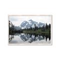 Picture of Mirror image of Mt Shuksan _GroupedProduct_Rectangle_Landscape_Photography _GroupedProduct_Rectangle_Landscape_Framed_Matted_