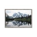 Picture of Mirror image of Mt Shuksan _GroupedProduct_Rectangle_Landscape_Photography _GroupedProduct_Rectangle_Landscape_Framed_Matted_