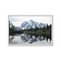 Picture of Mirror image of Mt Shuksan _GroupedProduct_Rectangle_Landscape_Photography _GroupedProduct_Rectangle_Landscape_Framed_Matted_