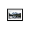 Picture of Mirror image of Mt Shuksan _GroupedProduct_Rectangle_Landscape_Photography _GroupedProduct_Rectangle_Landscape_Framed_Matted_