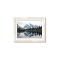 Picture of Mirror image of Mt Shuksan _GroupedProduct_Rectangle_Landscape_Photography _GroupedProduct_Rectangle_Landscape_Framed_Matted_