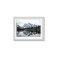 Picture of Mirror image of Mt Shuksan _GroupedProduct_Rectangle_Landscape_Photography _GroupedProduct_Rectangle_Landscape_Framed_Matted_