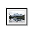 Picture of Mirror image of Mt Shuksan _GroupedProduct_Rectangle_Landscape_Photography _GroupedProduct_Rectangle_Landscape_Framed_Matted_