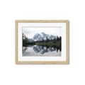 Picture of Mirror image of Mt Shuksan _GroupedProduct_Rectangle_Landscape_Photography _GroupedProduct_Rectangle_Landscape_Framed_Matted_