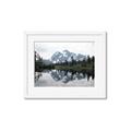 Picture of Mirror image of Mt Shuksan _GroupedProduct_Rectangle_Landscape_Photography _GroupedProduct_Rectangle_Landscape_Framed_Matted_