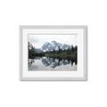 Picture of Mirror image of Mt Shuksan _GroupedProduct_Rectangle_Landscape_Photography _GroupedProduct_Rectangle_Landscape_Framed_Matted_