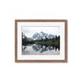 Picture of Mirror image of Mt Shuksan _GroupedProduct_Rectangle_Landscape_Photography _GroupedProduct_Rectangle_Landscape_Framed_Matted_