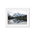 Picture of Mirror image of Mt Shuksan _GroupedProduct_Rectangle_Landscape_Photography _GroupedProduct_Rectangle_Landscape_Framed_Matted_