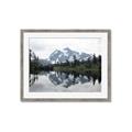 Picture of Mirror image of Mt Shuksan _GroupedProduct_Rectangle_Landscape_Photography _GroupedProduct_Rectangle_Landscape_Framed_Matted_