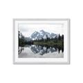 Picture of Mirror image of Mt Shuksan _GroupedProduct_Rectangle_Landscape_Photography _GroupedProduct_Rectangle_Landscape_Framed_Matted_