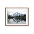 Picture of Mirror image of Mt Shuksan _GroupedProduct_Rectangle_Landscape_Photography _GroupedProduct_Rectangle_Landscape_Framed_Matted_