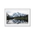 Picture of Mirror image of Mt Shuksan _GroupedProduct_Rectangle_Landscape_Photography _GroupedProduct_Rectangle_Landscape_Framed_Matted_