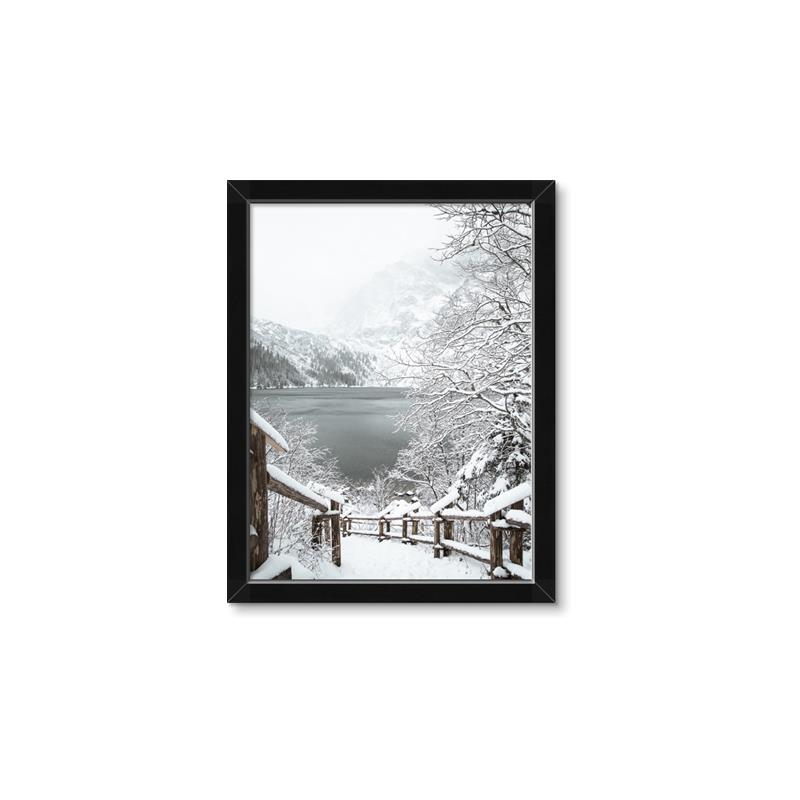 Picture of Snowy Bridge _GroupedProduct_Rectangle_Portrait_Photography _GroupedProduct_Rectangle_Portrait_Framed_Matted_
