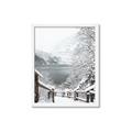 Picture of Snowy Bridge _GroupedProduct_Rectangle_Portrait_Photography _GroupedProduct_Rectangle_Portrait_Framed_Matted_