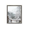 Picture of Snowy Bridge _GroupedProduct_Rectangle_Portrait_Photography _GroupedProduct_Rectangle_Portrait_Framed_Matted_