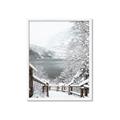 Picture of Snowy Bridge _GroupedProduct_Rectangle_Portrait_Photography _GroupedProduct_Rectangle_Portrait_Framed_Matted_
