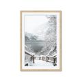 Picture of Snowy Bridge _GroupedProduct_Rectangle_Portrait_Photography _GroupedProduct_Rectangle_Portrait_Framed_Matted_