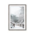 Picture of Snowy Bridge _GroupedProduct_Rectangle_Portrait_Photography _GroupedProduct_Rectangle_Portrait_Framed_Matted_