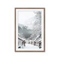 Picture of Snowy Bridge _GroupedProduct_Rectangle_Portrait_Photography _GroupedProduct_Rectangle_Portrait_Framed_Matted_