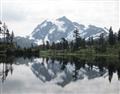 Picture of Mirror image of Mt Shuksan _GroupedProduct_Rectangle_Landscape_Photography _GroupedProduct_Rectangle_Landscape_Unframed_Print_Only_