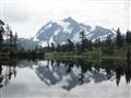 Picture of Mirror image of Mt Shuksan _GroupedProduct_Rectangle_Landscape_Photography _GroupedProduct_Rectangle_Landscape_Unframed_Print_Only_