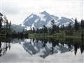 Picture of Mirror image of Mt Shuksan _GroupedProduct_Rectangle_Landscape_Photography _GroupedProduct_Rectangle_Landscape_Unframed_Print_Only_