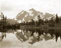 Picture of Mirror image of Mt Shuksan _GroupedProduct_Rectangle_Landscape_Photography _GroupedProduct_Rectangle_Landscape_Unframed_Print_Only_
