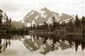 Picture of Mirror image of Mt Shuksan _GroupedProduct_Rectangle_Landscape_Photography _GroupedProduct_Rectangle_Landscape_Unframed_Print_Only_