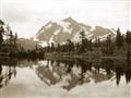 Picture of Mirror image of Mt Shuksan _GroupedProduct_Rectangle_Landscape_Photography _GroupedProduct_Rectangle_Landscape_Unframed_Print_Only_