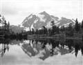 Picture of Mirror image of Mt Shuksan _GroupedProduct_Rectangle_Landscape_Photography _GroupedProduct_Rectangle_Landscape_Unframed_Print_Only_