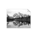 Picture of Mirror image of Mt Shuksan _GroupedProduct_Rectangle_Landscape_Photography _GroupedProduct_Rectangle_Landscape_Unframed_Print_Only_