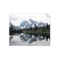Picture of Mirror image of Mt Shuksan _GroupedProduct_Rectangle_Landscape_Photography _GroupedProduct_Rectangle_Landscape_Unframed_Print_Only_