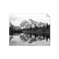 Picture of Mirror image of Mt Shuksan _GroupedProduct_Rectangle_Landscape_Photography _GroupedProduct_Rectangle_Landscape_Unframed_Print_Only_